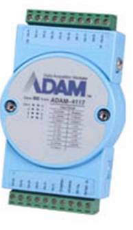 ADAM-4117：宽温增强型8通道模拟量输入模块