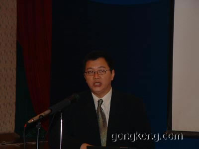 Intel区域行销经理Eric
